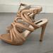 Zara Shoes | Beige Zara Platform Sandals | Color: Tan | Size: 40