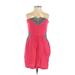 Ecote Casual Dress - Mini: Pink Dresses - Women's Size Small