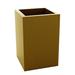 Vondom Nano Resin Pot Planter Resin/Plastic in Brown | 14.25 H x 7 W x 7 D in | Wayfair 41418F-Champagne