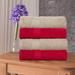 Ample Decor LLC Hand Towel 600 GSM Assorted Colors Terry Cloth/100% Cotton in Red/Gray/Brown | Wayfair CO-HT04-4007-4005