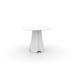 Vondom Pezzettina Plastic Outdoor Side Table Plastic in White | 28.75 H x 31.5 W x 31.5 D in | Wayfair 56013F-White