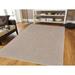 White 48 x 48 x 0.5 in Area Rug - Isabelle & Max™ Heda Machine Woven Beige Area Rug Polyester | 48 H x 48 W x 0.5 D in | Wayfair