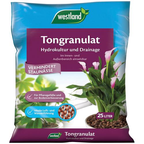 Westland Tongranulat, Hydro für Innen- und Außenbereich, 25 Liter braun Tongranulat Zubehör Pflanzen Garten Balkon