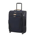 Samsonite Spark SNG ECO - Upright S (Länge: 40 cm), Erweiterbar Handgepäck, 55 cm, 48.5/57 L, Blau (Eco Blue)