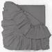 Capri Neutral Grey Linen Duvet Cover or Pillow Sham