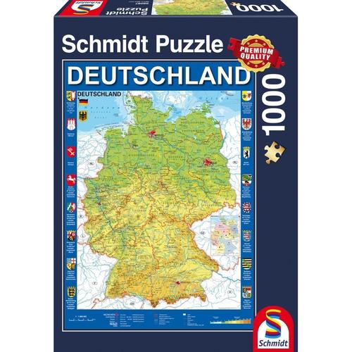 Deutschlandkarte (Puzzle)