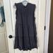 Anthropologie Dresses | Anthropologie Dress. Like New - Purchased In Summer Of 2021. | Color: Gray | Size: M