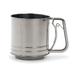 Triple Mesh Stainless Steel 5 Cup Flour Sifter by RSVP International in Gray
