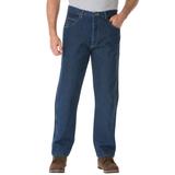 Men's Big & Tall Wrangler® Relaxed Fit Classic Jeans by Wrangler in Antique Navy (Size 50 30)