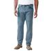 Men's Big & Tall Wrangler® Relaxed Fit Classic Jeans by Wrangler in Grey Indigo (Size 52 32)