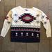 American Eagle Outfitters Sweaters | American Eagle Ae Boho Southwest Aztec Theme Sweater | Color: Blue/Cream | Size: L