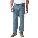 Men's Big & Tall Wrangler® Relaxed Fit Classic Jeans by Wrangler in Grey Indigo (Size 42 29)