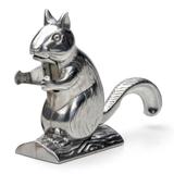 Nutty Squirrel Nutcracker by RSVP International in Gray