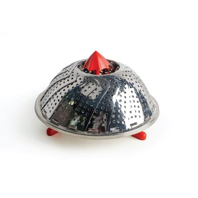 Umbrella Steam Basket, 12" by RSVP International in Red