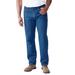 Men's Big & Tall Wrangler® Relaxed Fit Stretch Jeans by Wrangler in Stonewash (Size 36 36)