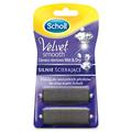 Scholl Velvet Smooth™ Wet&Dry Drehköpfe für Scholl Feilen mit Diamantsteinchen stark abrasieren tote Hauthaut und Hornhaut auf den Füßen trocken und nass 2 Stück