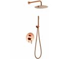 Kit de douche encastré REA lungo rose gold + box - Rose Gold