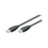 Goobay - Cable usb usb 3.0 a-a 1,8m schwarz (93928)