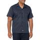 Dickies Herren Short-Sleeve Flex Work Shirt Slim Fit Button Down Hemd, anthrazit, Mittel