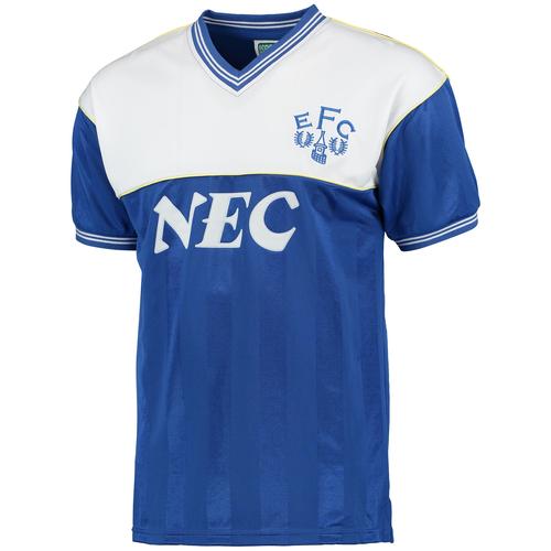 Everton 1986 Trikot – Blau/Weiß