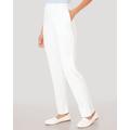 Blair Women's Essential Knit Pull-On Pants - White - XL - Womens