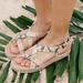 Madewell Shoes | Madewell | Snake Embossed Leather Malia Espadrille Sandals | Color: Tan | Size: 7.5