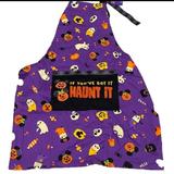 Disney Other | Disney Halloween Apron | Color: Black/Purple | Size: Os