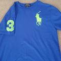 Polo By Ralph Lauren Shirts & Tops | Big Polo Man Tshirt By Ralph Lauren | Color: Blue/Green | Size: Mb