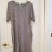 Lularoe Dresses | Lularoe Julia Dress Nwt | Color: Gray | Size: 3x