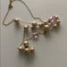 J. Crew Jewelry | J. Crew Pearl Long Necklace | Color: Gold/Pink | Size: Os