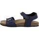 Geox Jungen J Ghita Boy Sandal, Navy/RED, 35 EU