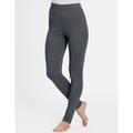 Blair Women's Knit Stretch Leggings - Grey - P2XL - Petite