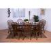 One Allium Way® Azizi Extendable Oak Dining Table Wood in Brown | 30 H in | Wayfair 7255C54982404EA8B301B4FA8811CABC