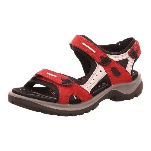 ECCO, Sandalen/sandaletten in rot, Sandalen für Damen Gr. 37