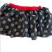 Disney Bottoms | Disney Minnie Mouse Black/White Tutu Skirt | Color: Black/Red | Size: 5tg