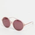 Kate Spade Accessories | Kate Spade Wren Oversized Round Sunglasses | Color: Gold/Pink | Size: Os