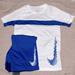 Nike Matching Sets | Boy’s Nike Shorts And Shirt Set Dry Fit | Color: Blue/White | Size: Mb