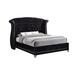 Rosdorf Park Charys Tufted Upholstered Platform Bed Velvet in Black | 62.5 H x 82 W x 88.25 D in | Wayfair 9A47C02EDC7F42A3A1C3D447D00A9292