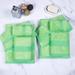 Haus & Home Zinnia 8 Piece Rayon from Bamboo Towel Set Terry Cloth/Rayon from Bamboo in Green | 30 W in | Wayfair 650GSM 8 PC SET SG