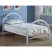 Lark Manor™ Aerne Twin Metal Bed by Lark Manor Metal in White | 40 H x 42 W x 78.5 D in | Wayfair 7FF00DF33CE8492689934DE1A9FBA3DB