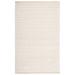 White 36 x 0.31 in Area Rug - Wade Logan® Nystead Geometric Handwoven Flatweave Wool Area Rug in Ivory/Gold Wool | 36 W x 0.31 D in | Wayfair