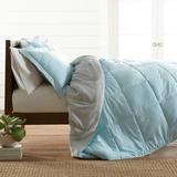 Ebern Designs Fill Power All Season Polyester Down Alternative Comforter Polyester in Gray | 92 H x 92 W x 1.5 D in | Wayfair