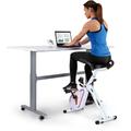 Capital Sports - Vélo d'appartement Azura Desk Bike 7,5 kg dasse d'inertie courroie d'entraînement