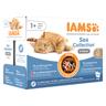 IAMS Delights Adult in Salsa 12 x 85 g umido gatto - Sapori di Mare