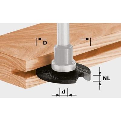 Festool - Scheibennutfräser hw D40x2,5 – 491056