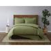 Cannon Classic Cotton Solid Percale Duvet Cover Set