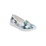 Plus Size Women's The Dottie Slip On Sneaker by Comfortview in Green Leaf (Size 9 M)