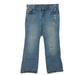 American Eagle Outfitters Jeans | American Eagle Womens Favorite Boyfriend Jeans Distressed Size 14 Light Wash | Color: Blue | Size: 14