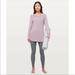 Lululemon Athletica Sweaters | Lululemon Hello Aloe Pullover Sweater Womens Size 4 | Color: Purple | Size: 4