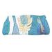 Lark Manor™ Amergin Social Microfiber Bath Towel Polyester in Blue | 0.25 H x 30 W in | Wayfair C4C91BDA8BA543A799C0DAEE2425A6CC